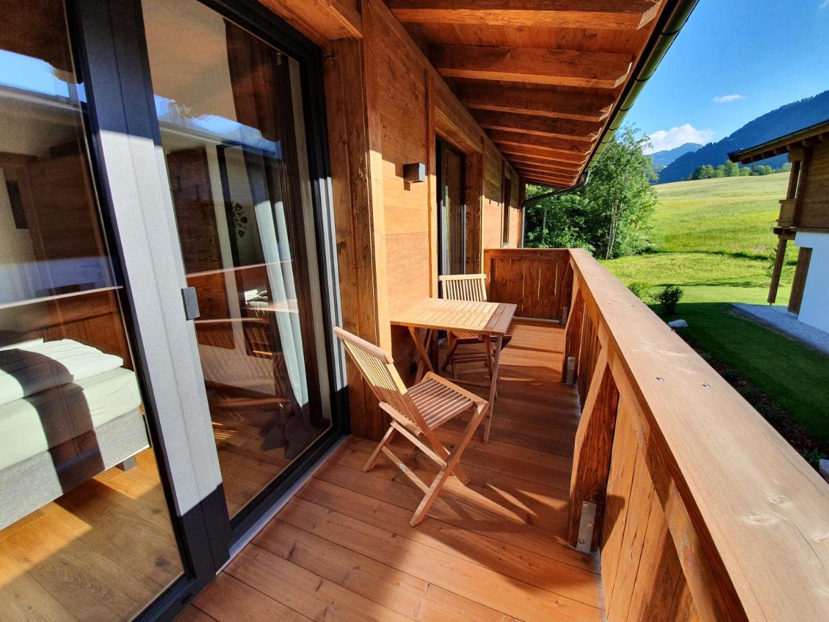 Zeitfrei Chalet Apartments Fieberbrunn Luaran gambar