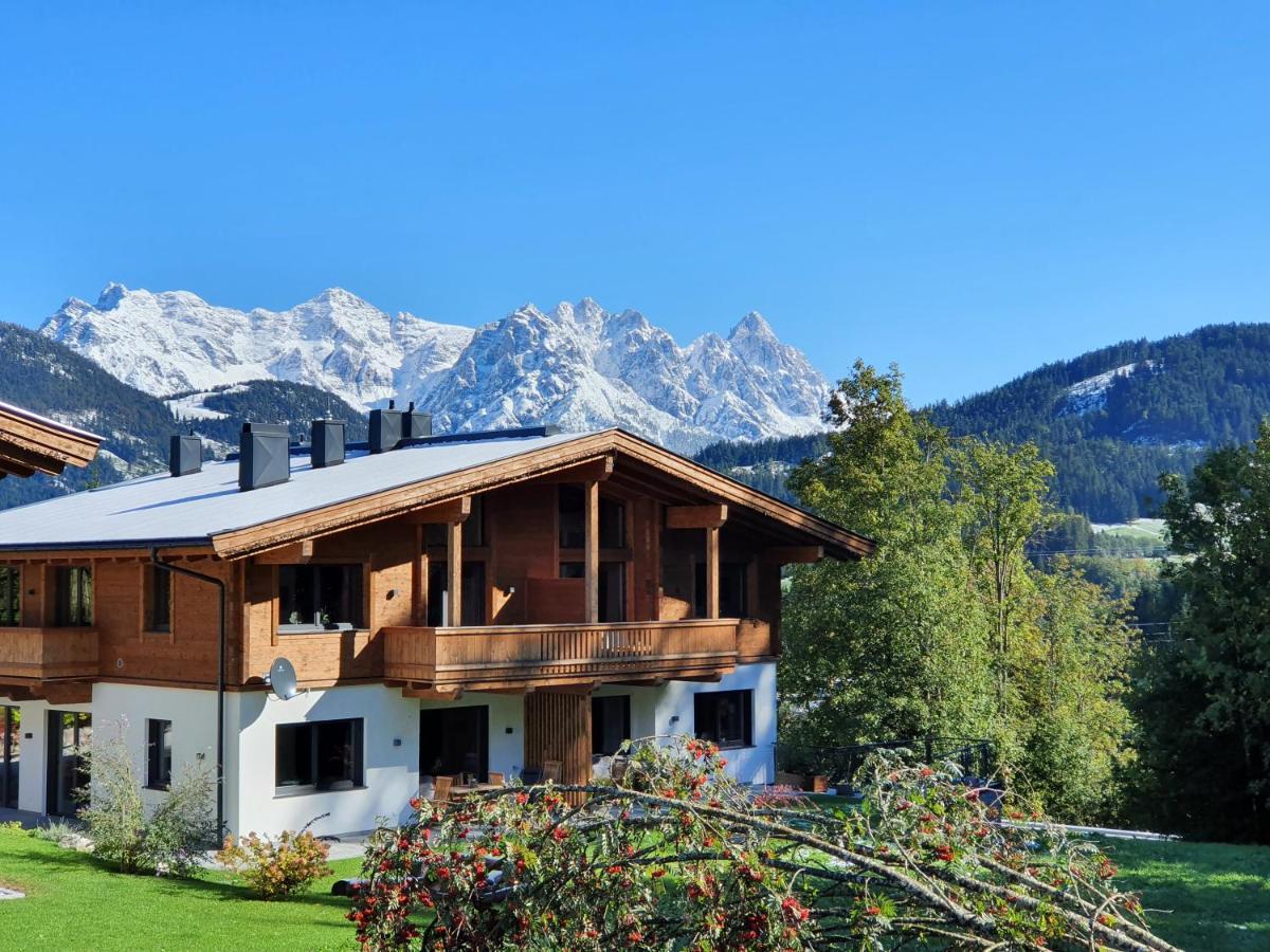 Zeitfrei Chalet Apartments Fieberbrunn Luaran gambar