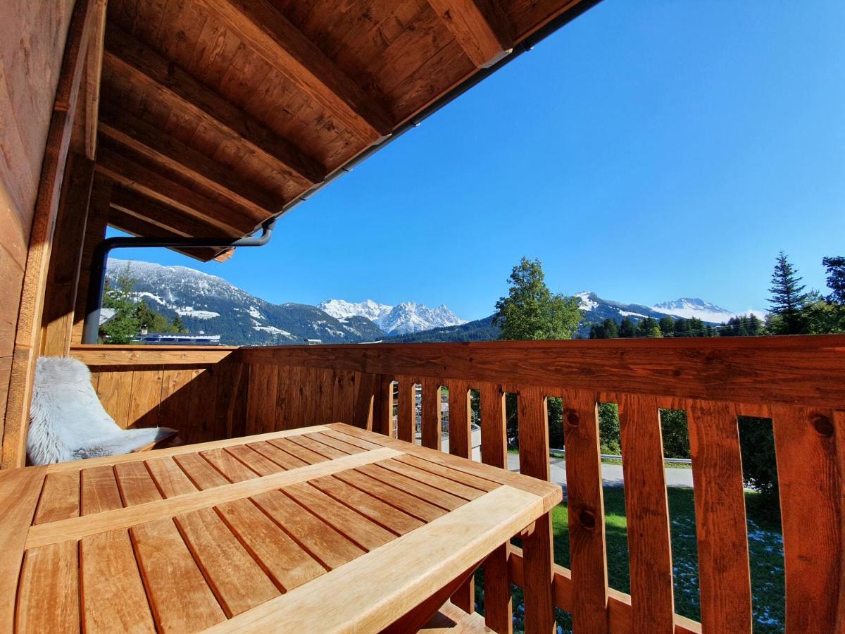 Zeitfrei Chalet Apartments Fieberbrunn Luaran gambar