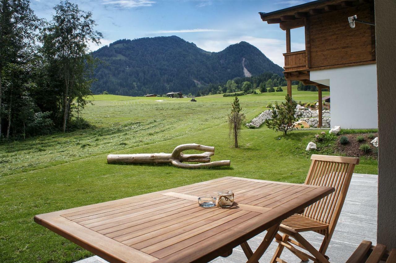 Zeitfrei Chalet Apartments Fieberbrunn Luaran gambar